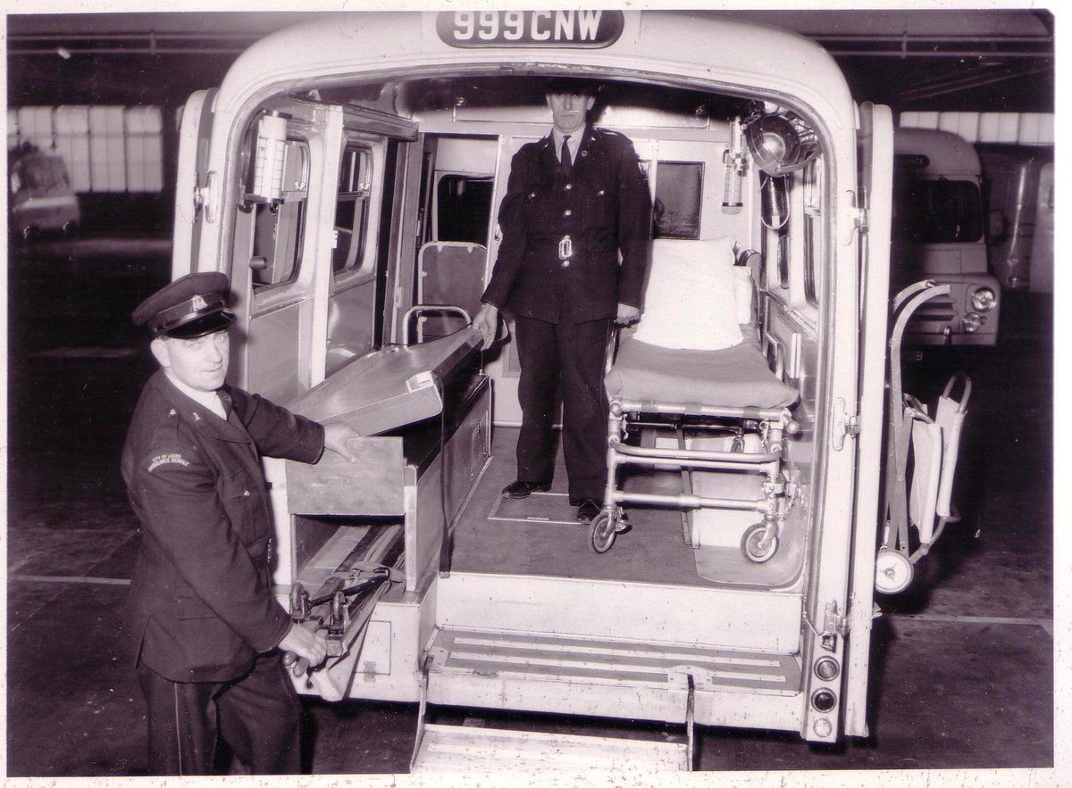 This #ThrowbackThursday gives us a look into the back of an old emergency ambulance. The image was taken in Leeds, although the date it was taken is unknown.