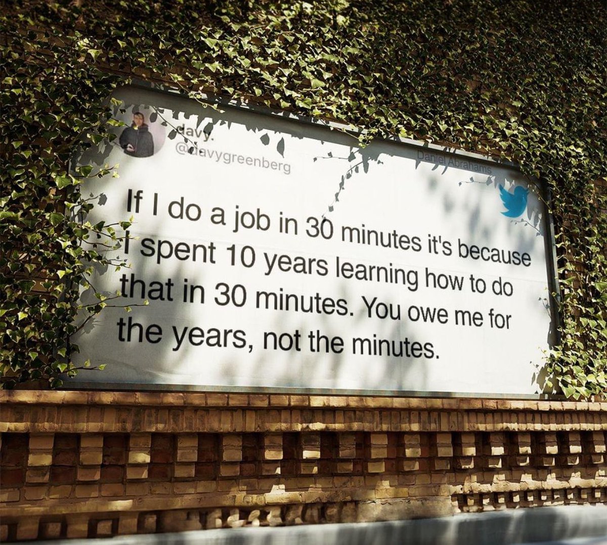 simonkigondu's tweet image. In medicine this is called experience. 
In context, the faster the operations are safely done the higher one should be paid.