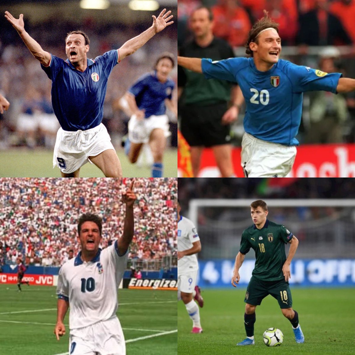 🚨🚨ATTENZIONE CALCIO FANATICS‼️

what is the best azzurri shirt of all time? 🗳️ 

for my money i’m taking the Italia ‘90 kit.

reply below 👇