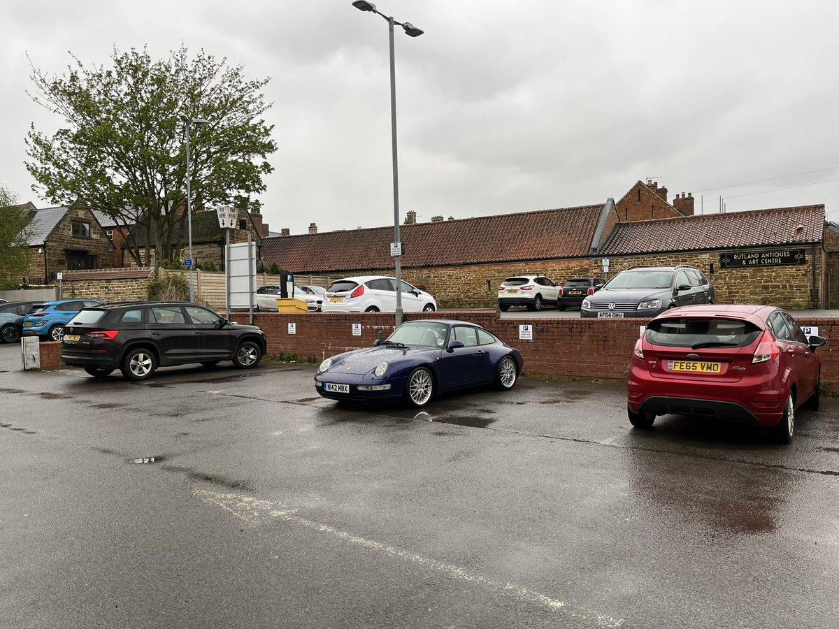 What’re the chances someone will park next to me at the local Co-op?