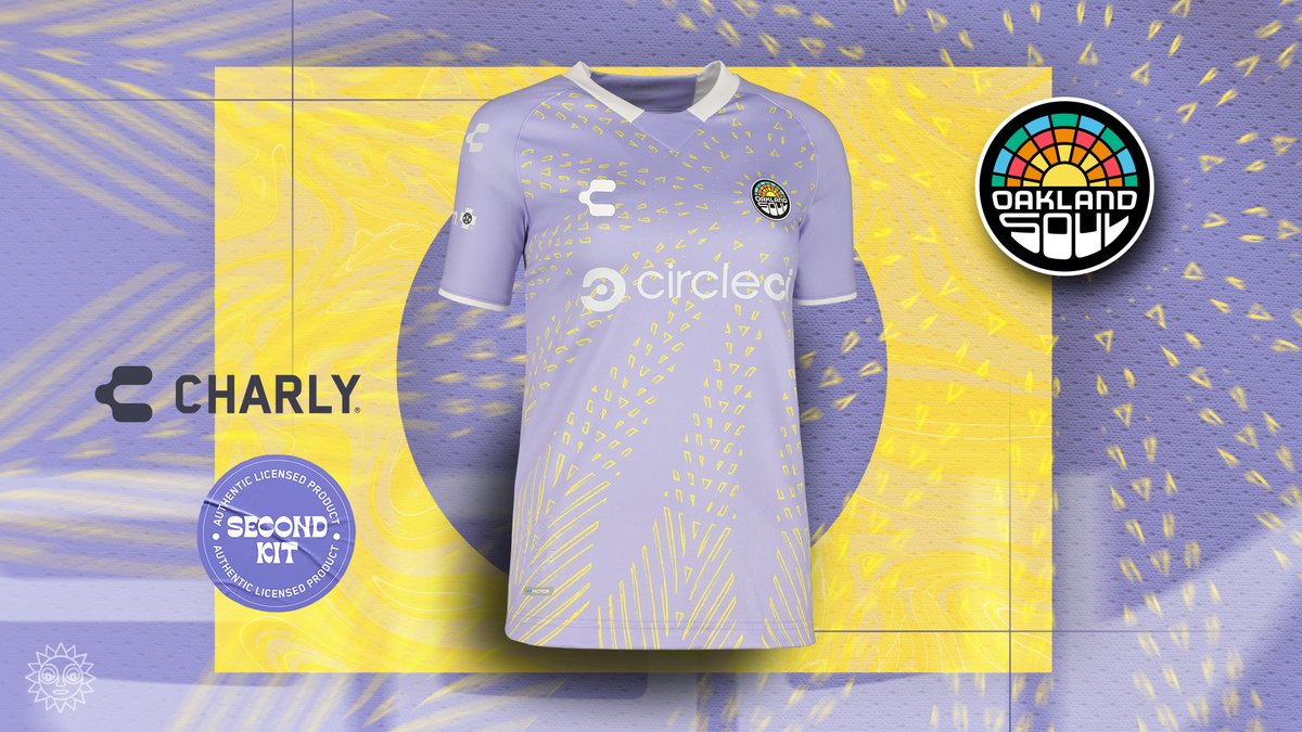 The Oakland Soul SC @Charly_USA_ Second Jersey embodies the spirit and cultural tapestry of Oakland’s Latin and Hispanic heritage. This exquisite piece is a tribute to the Fruitvale district, the beating heart of The Town’s Latino community. Its purple hue is inspired by the