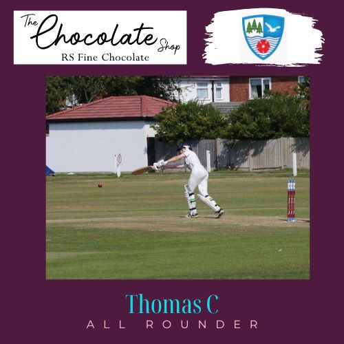 🚨PLAYER SPONSOR🚨 Next up in Thomas C who is sponsored this season by The Chocolate Shop! 🍫 Go check out there page @rsfinechocolate 📲 #UptheDale