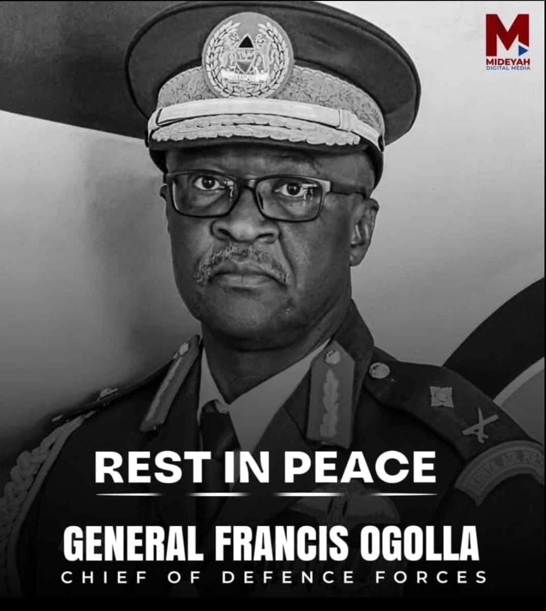 Sad Nation....#R.I.P General Francis Ogola