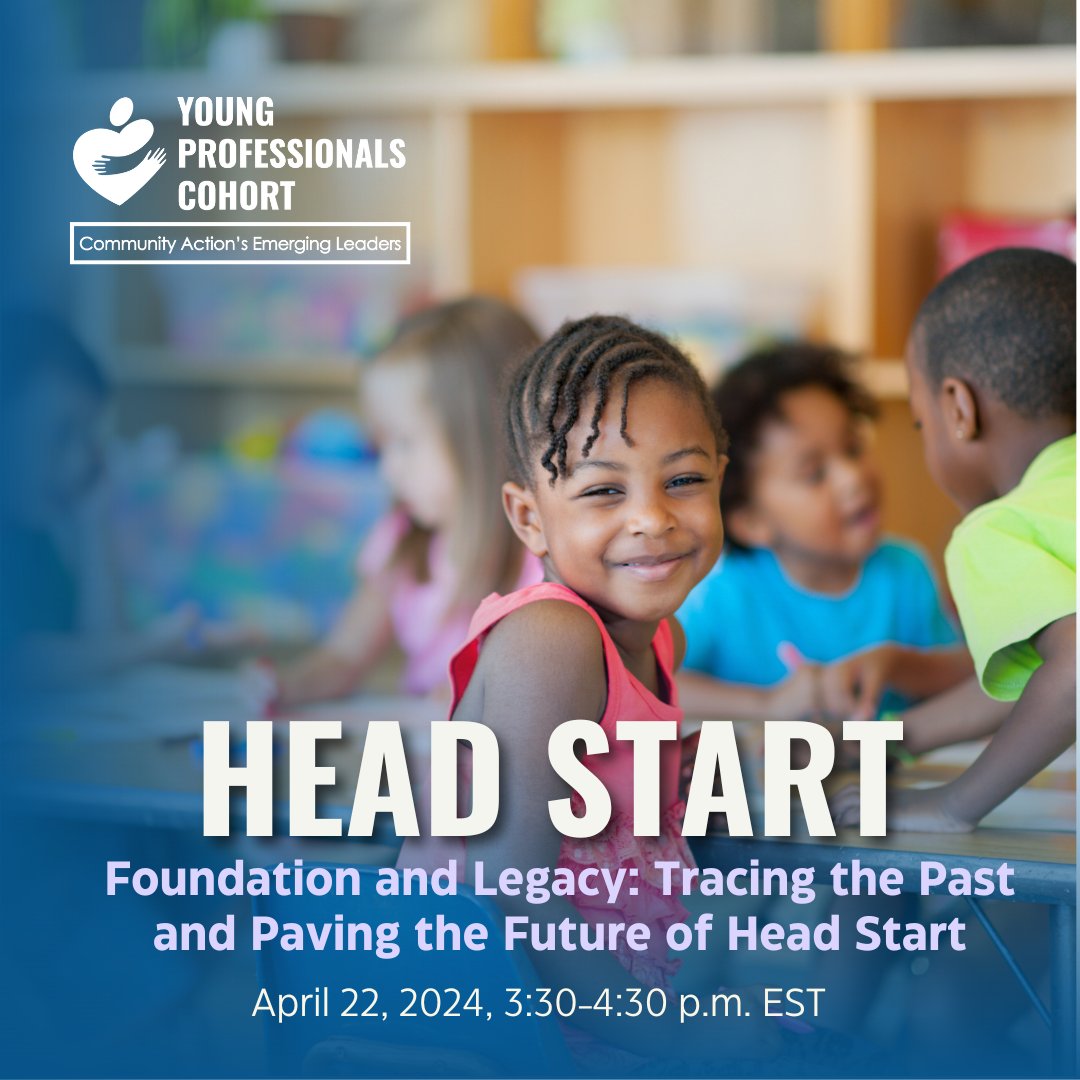 Head into #CommunityAction month with new knowledge about the #headstart program serving millions of children and families. 📓🖍 Join us for Monday's Head Start Panel Discussion. 🗣

Register via the YPC newsletter! 📲 Not a member? Join here: linktr.ee/ypccommunityac…