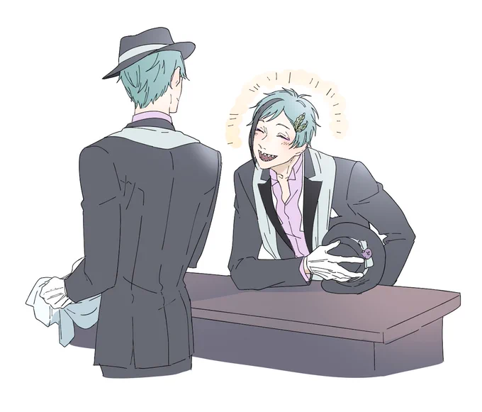 「付けてきちゃったんですか?」 