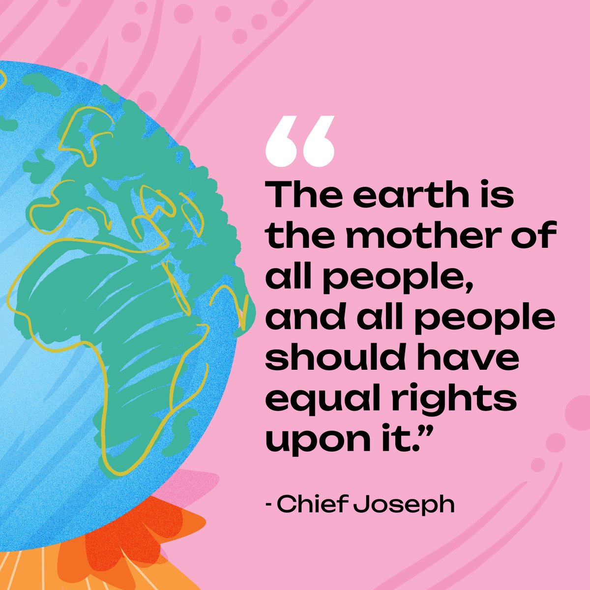 International #MotherEarthDay highlights our planet's beauty and shows our exploitative actions that have impacted Indigenous communities and the climate. Let's shift from exploitation and champion Indigenous leadership in conservation. #IndigenousRights #Sustainability