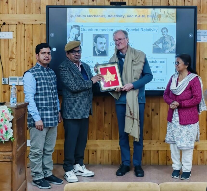 NIT Srinagar has collaborated with Prof. Wolfgang Quint on Ion Traps & Antiproton research. The equipment will facilitate precision in physics & chemistry, offering students a gateway to innovative science and better prepare them for the highly competitive market.