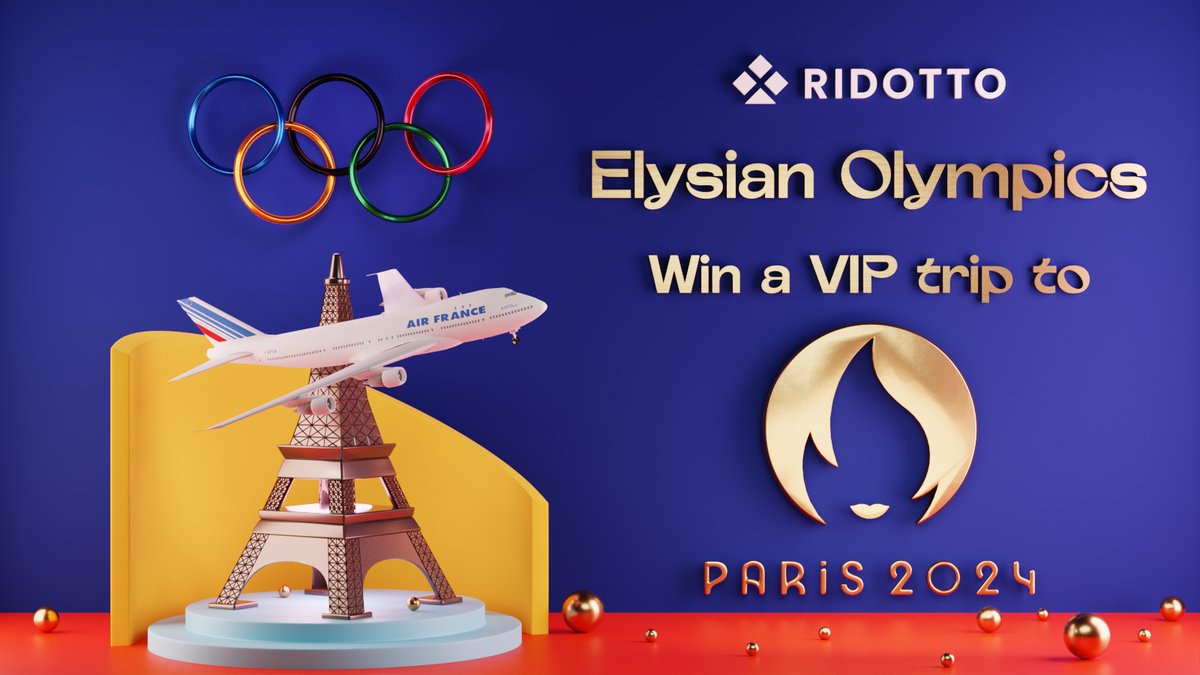 🚨Elysian competition Alert 🚨 🇫🇷 🏅✈️ Win your dream all-expenses-paid trip to Paris, including flights, hotel, and Olympic tickets! 💰💰Share in a $10,000 prize pool just by max betting on your favorite leagues, sports, and esports! Bet : ridotto.io