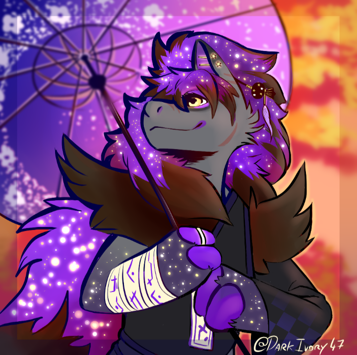 Galacticfe38884's tweet photo. Raffle prize from @DarkIvory47 
My boi looks so GOOD! 🥺🥺
Their art is fantastic and you should check them out. 
(⁠人⁠*⁠´⁠∀⁠｀⁠)⁠｡⁠*ﾟ⁠+ https://t.co/btiRaJ5hd8