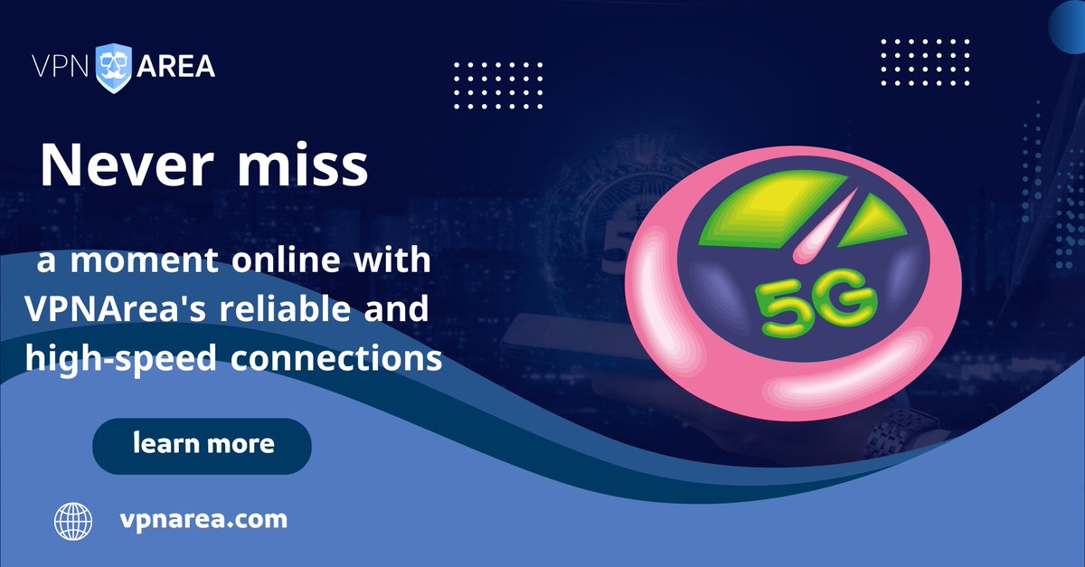 vpnareacom's tweet photo. Never miss a moment online with VPNArea's reliable and high-speed connections. Whether you're at home, traveling, or on the go, our VPN keeps you connected to the things that matter most.

#AlwaysConnected #HighSpeedVPN #VPNAreaConnection https://t.co/zb5pKNJg3i