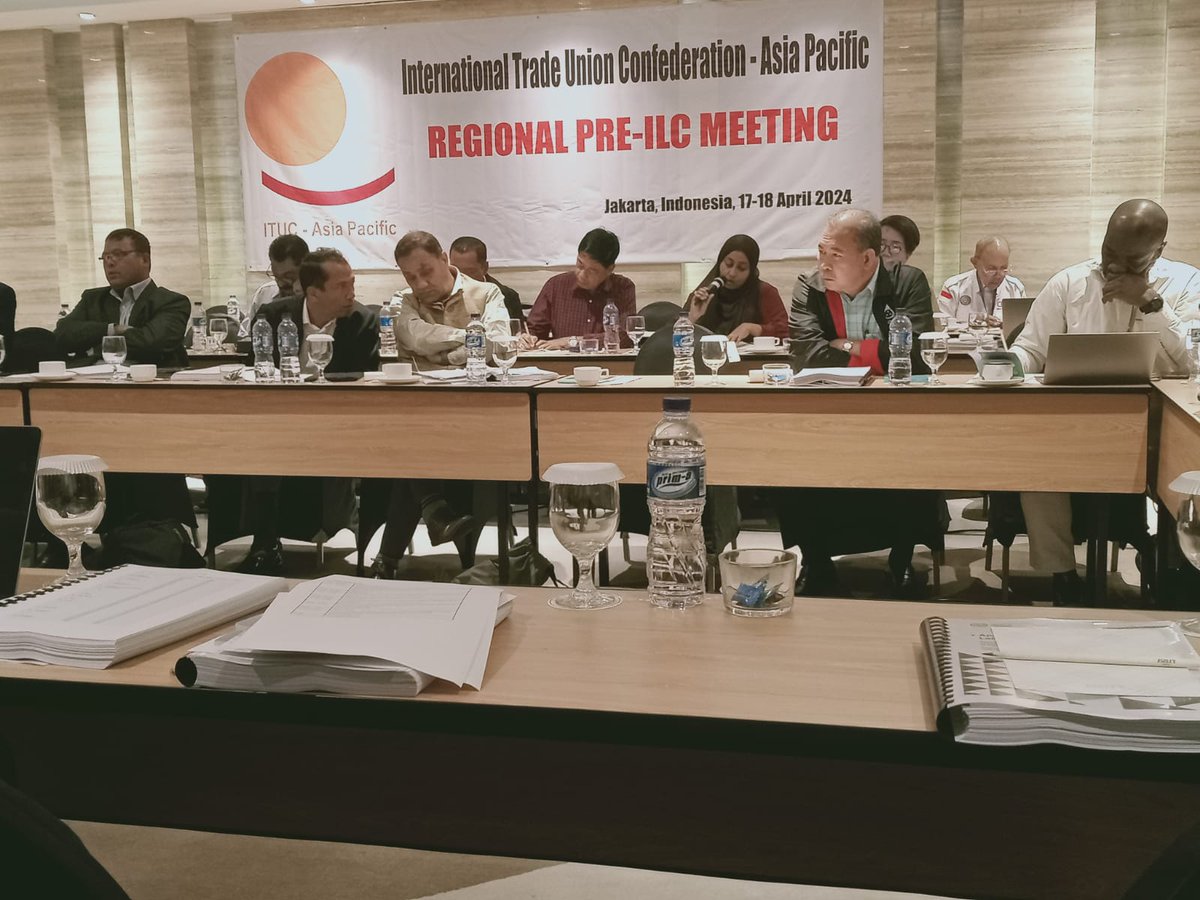 Partipated in the @itucasiapacific preparatory meeting ahead of ILC. Committee of experts on application of conventions & recommendations report, violation of forced labor convention(C029) in Maldives. (migrant worker rights)Presented our observations to prioritise the review