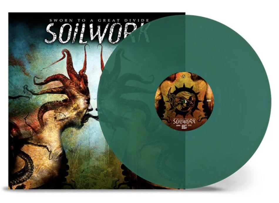 Did you know that we are running pre-orders for the vinyl re-release of 'Sworn to a Great Divide' at the moment? To be released on May 10th. Secure your copy now via Merch City. Pre-order 'STAGD': merchcity.com/product/soilwo… #soilwork #sworntoagreatdivide #nuclearblastrecords