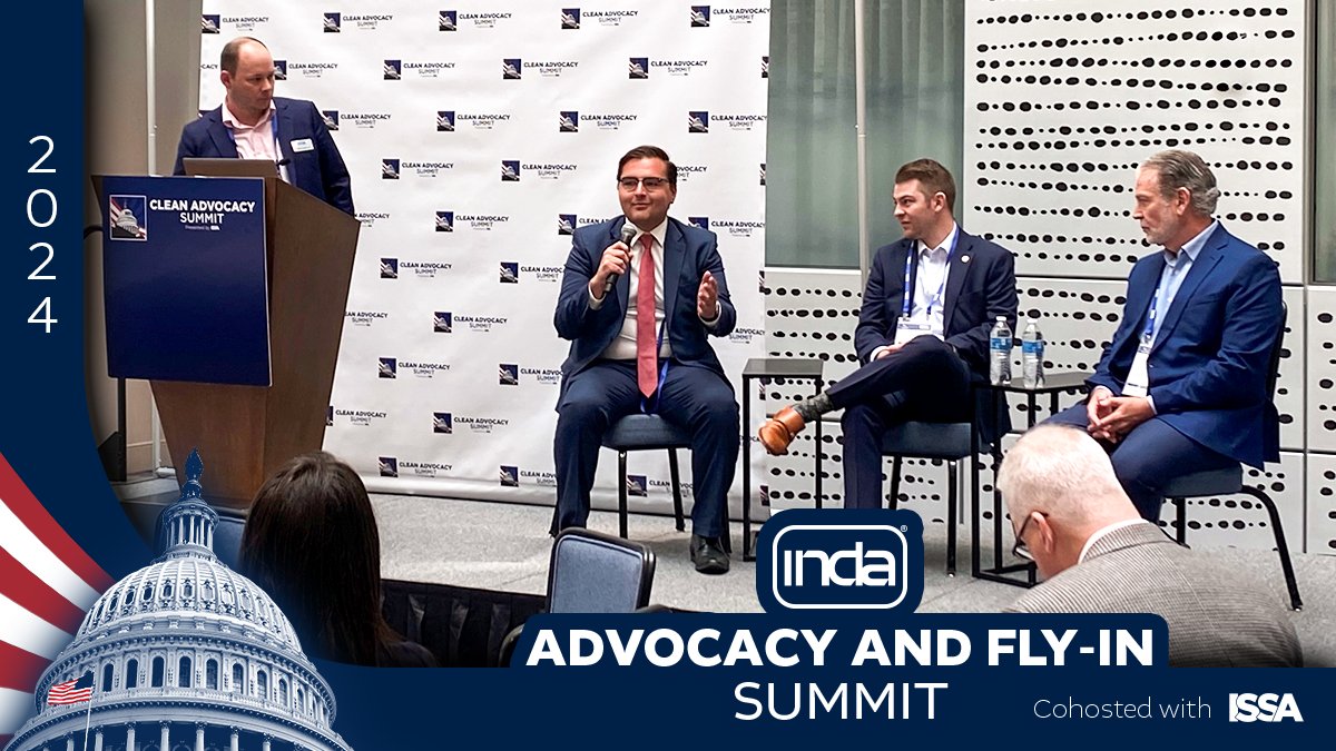 News: INDA held an #Advocacy #Summit in Washington, D.C. in partnership with ISSA's 2024 Clean Advocacy Summit. Over the 2 days, Members advocated for #nonwovens industry issues, meeting staff and elected officials in over a dozen congressional offices.

bit.ly/3xAlaOE