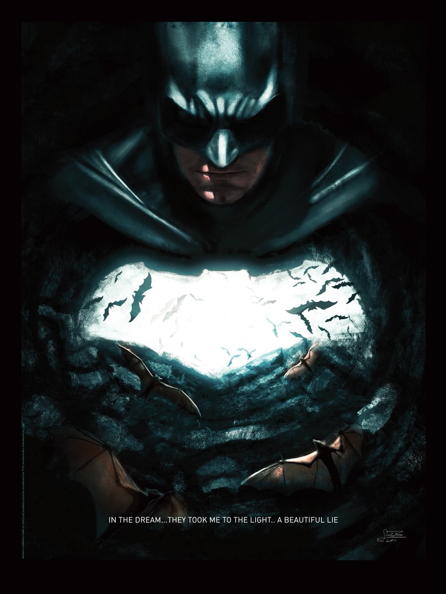 On Sale INFO! Official @DCOfficial #Batman Limited print. Drops Friday 19 April. 6pm BST / 1pm EST moorartgallery.com/blogs/news/a-b… 🎨@RedMarker2611