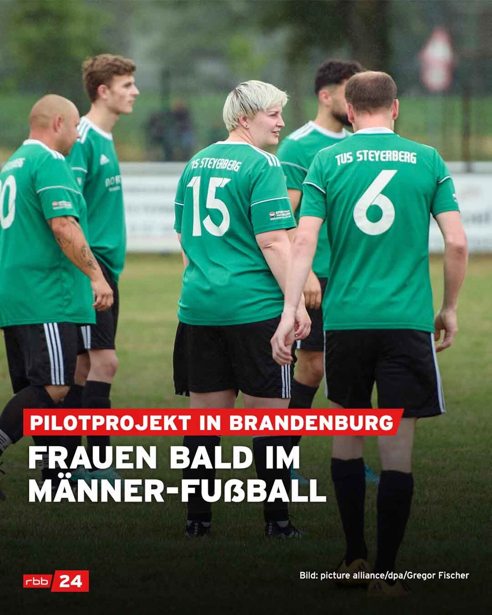 Was auf vielen Bolzplätzen bereits Alltag ist, könnte im Brandenburger #Fußballverband bald auch im #Ligabetrieb erlaubt sein: Ein #DFB-Pilotprojekt soll ermöglichen, dass #Männer und #Frauen in den Amateur-Ligen gemeinsam spielen können. rbburl.de/gemischteteams