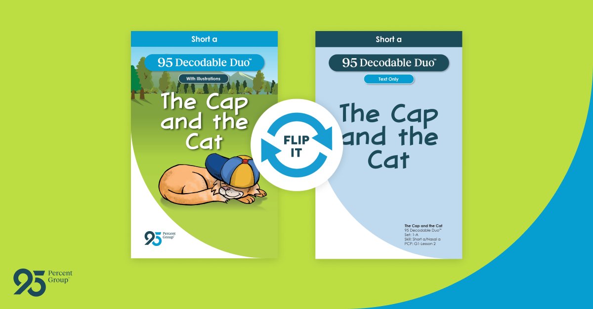 Are you looking for high-quality decodable texts but need help figuring out where to start? We can help! ✨One key feature, it allows readers to rely on the text rather than just the pictures for word recognition. Learn more about quality decodables: 95pg.info/3x03njy