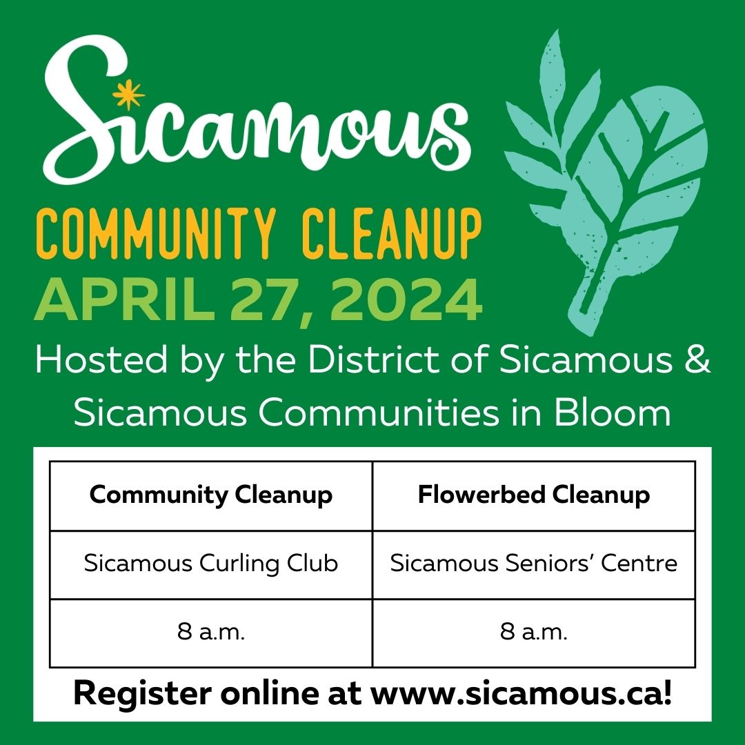 The annual community cleanup is coming up!🌿💚 Register now to give back to our community and our planet. Learn more and register: ow.ly/7TkL50QW2tJ
Photo: 2022 Community Cleanup
#CommunityCleanup #Sicamous #SicamousLiveMore