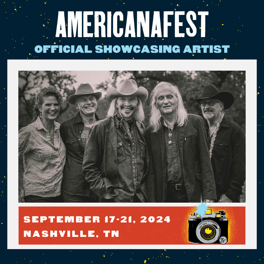 Round 1 of @americanafest showcasing artists were just announced! We are so excited that @davealvin and @jimmiedgilmore will be playing a official AMERICANAFEST showcase w/The Guilty Ones. We can't wait to see them in Nashville! ❤️ #AMERICANAFEST