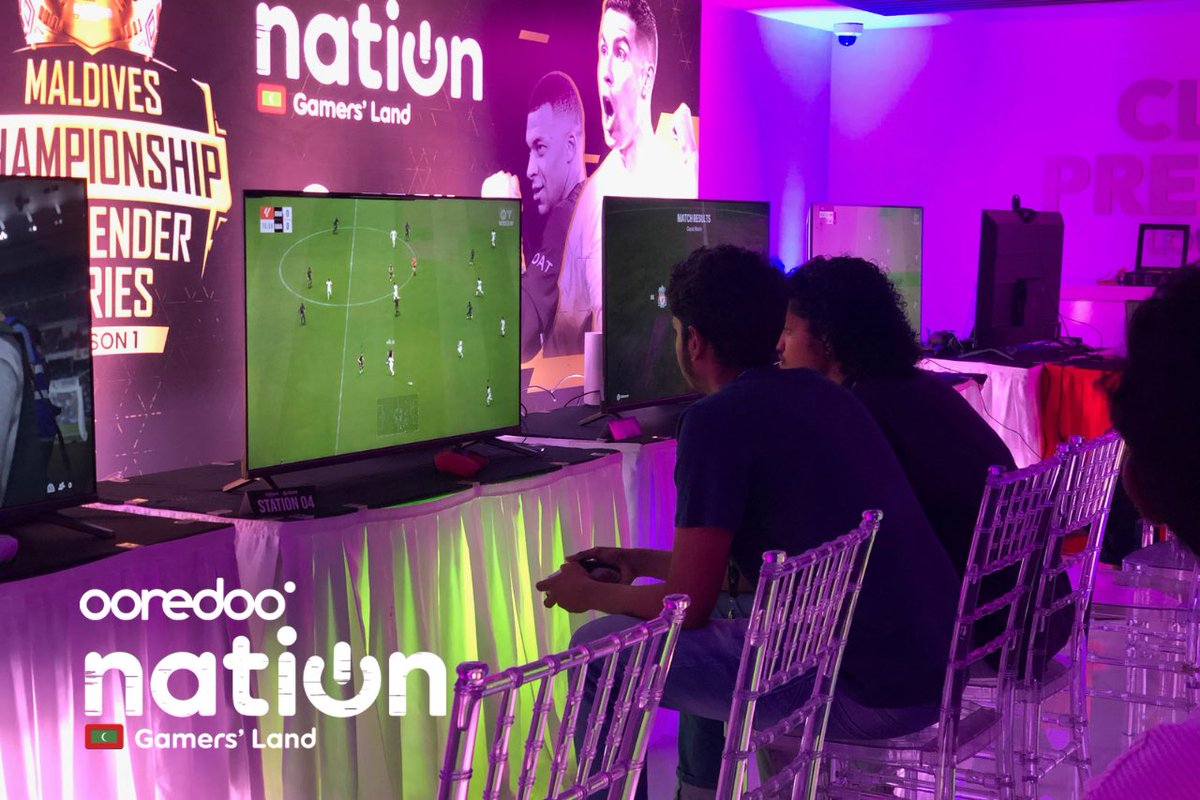 OoredooNationMv's tweet photo. #HappeningNow Last few matches for the qualifying rounds are currently ongoing! https://t.co/xAsJeWdEGT