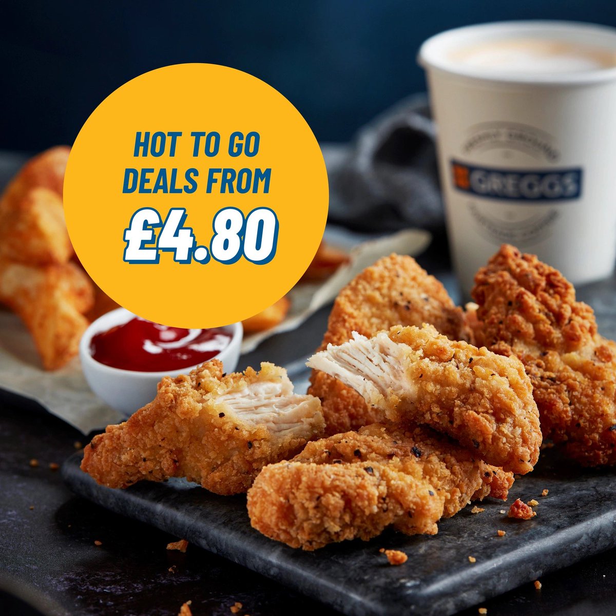 Every time I listen to chappell roan hot to go it makes me hungry because I just start thinking about the greggs hot to go meal deal