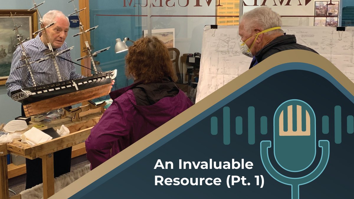 Come listen to one of NHHC’s most invaluable resources – our museum volunteers! Hear about their backgrounds, why they volunteer, and how help teach and preserve naval history for present and future generations. bit.ly/3vXCmNH