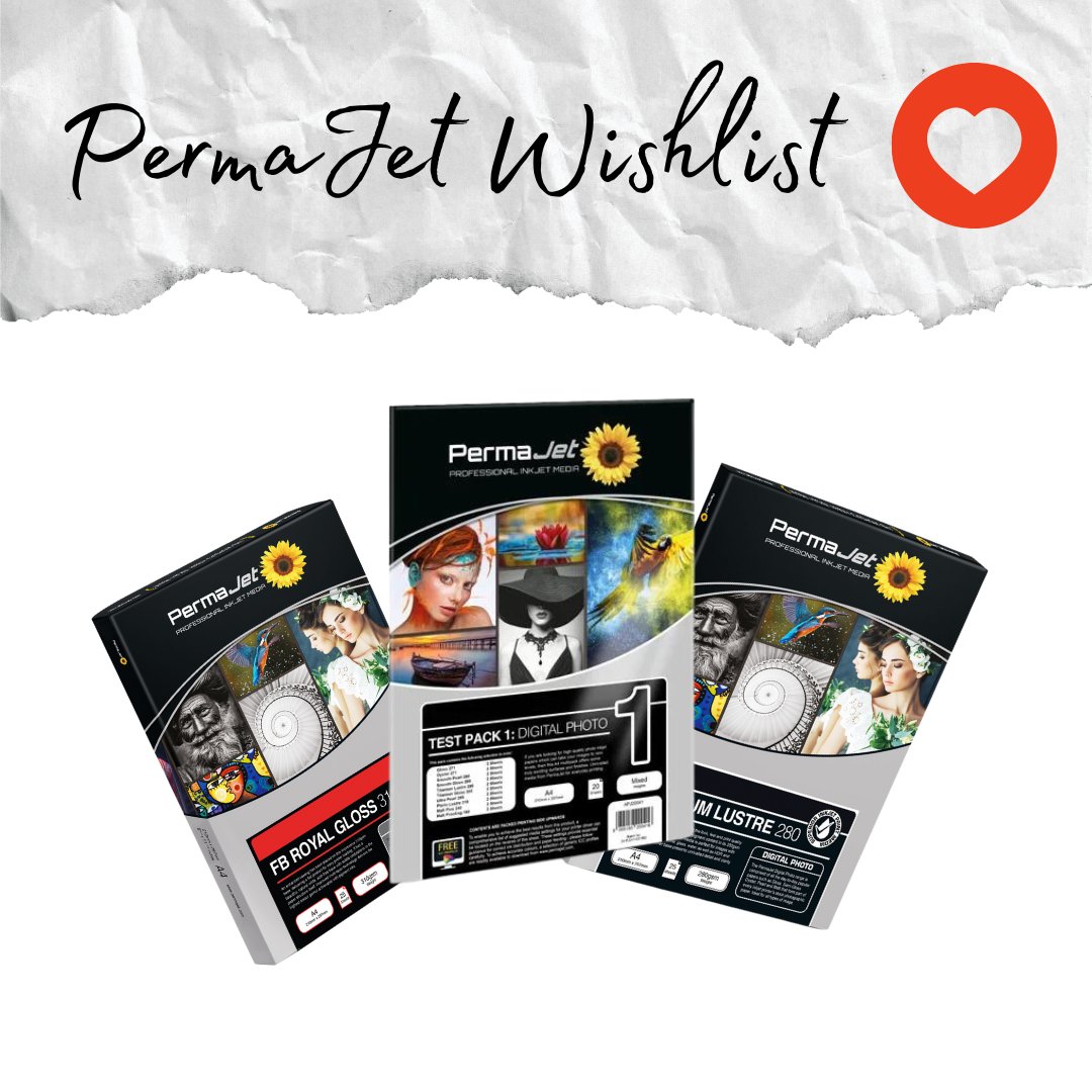 😍 Keep all of your most loved PermaJet products conveniently organised on your customised Wishlist 👉 bit.ly/3QD5Yq3 Create yours today, there may be a delightful surprise waiting for you! 🌟