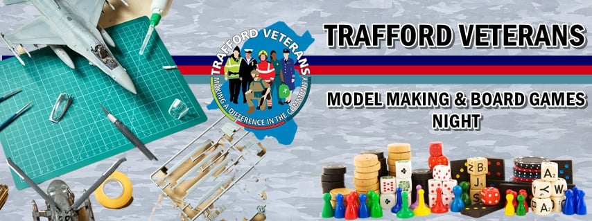 CLW4158's tweet photo. It's been hard to find a new instructor for the craft side of things. There's other local craft groups, so a decision has been made by @TraffordVetsUK board to change Monday nights into a model making &amp; board games club! This will start May 13th after the bank hol on the 13th https://t.co/hZnS19QANQ