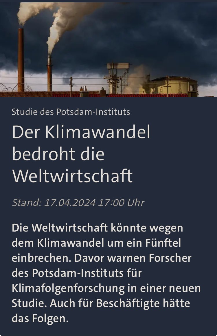 Ein Gespenst geht um in Europa: Das Gespenst des Klima-Sozialismus. Die rotgrünen Genossen und ihre Medien brauchen zu seiner Realisierung ständig neues Futter, wie die jüngste Studie der Klimasekten-Zentrale in Potsdam. Die ewig gleiche Leier: Keine Woche das Wetter vorhersagen…