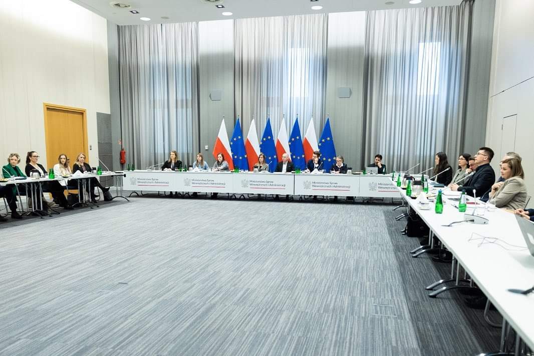 IngaJanuszkoMan's tweet image. ✅ O współpracy i sprawnym zarządzaniu informacją rozmawialiśmy w @MSWiA_GOV_PL. Dziękuję @paulina_klimek wraz z Zespołem za spotkanie rzeczników.