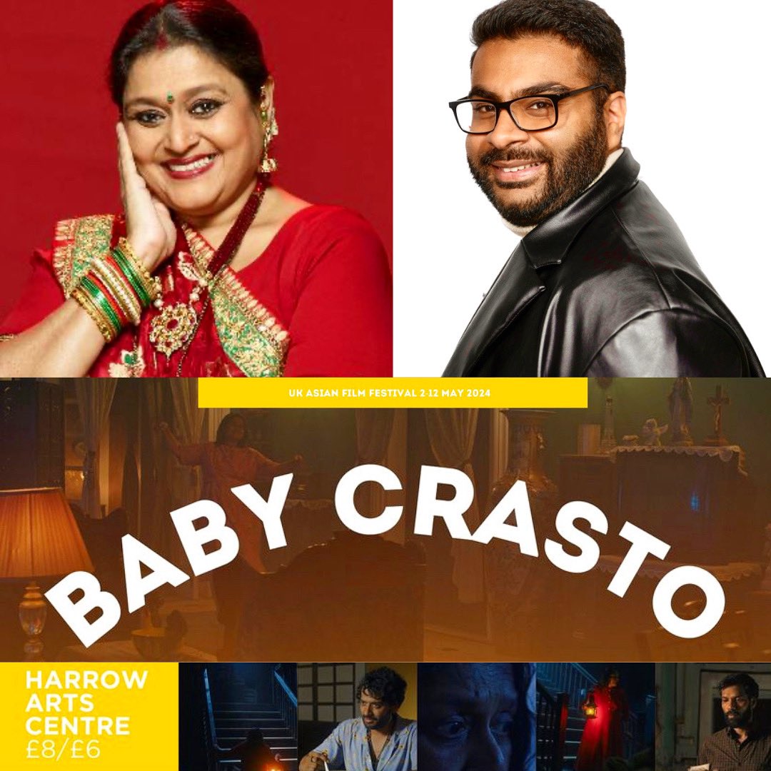 *ANNOUNCEMENT* 📣 I will be hosting a Q&A with legendary, award-winning Indian actress #SupriyaPathak at the @ukasianfilmfest’s WORLD PREMIERE of ‘Baby Crasto’ at @HarrowArts on Weds 8th May 2024 7pm. On @filmeshilmy, we’ve had the great fortune of hosting her first virtual…