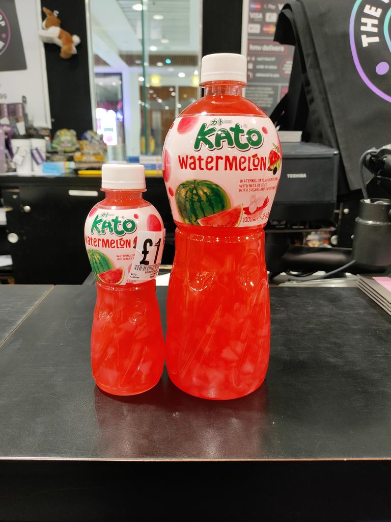 Look at these massive 1 liter bottles of Kato that we just got in! 😍

#hmvEastKilbride #hmvForTheFans #sweets #kato