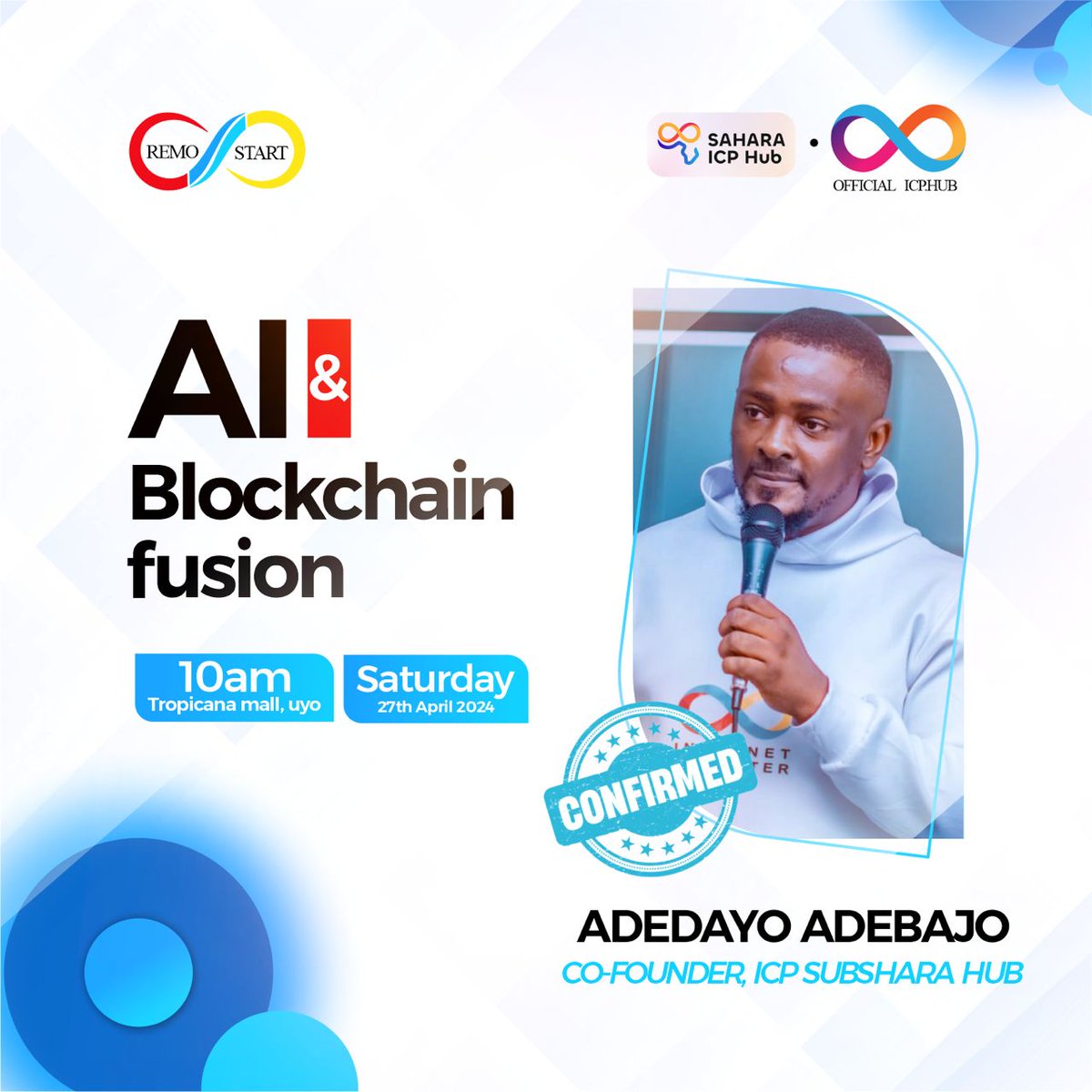 RemoStart's tweet photo. Meet more facilitator of the Code-craft AI and Blochain fusion, Uyo Nigeria! 
1/3 👇

#CodeCraftNigeria #ICPNigeria #AIandBlockchainNigeria #TechInnovationNG #NigeriaTechCommunity #ICPSubSaharanNG #BlockchainNigeria #NigeriaTechEvent #ICPAfrica #ICPRemostart #RemostartICP https://t.co/TJjTITewI0