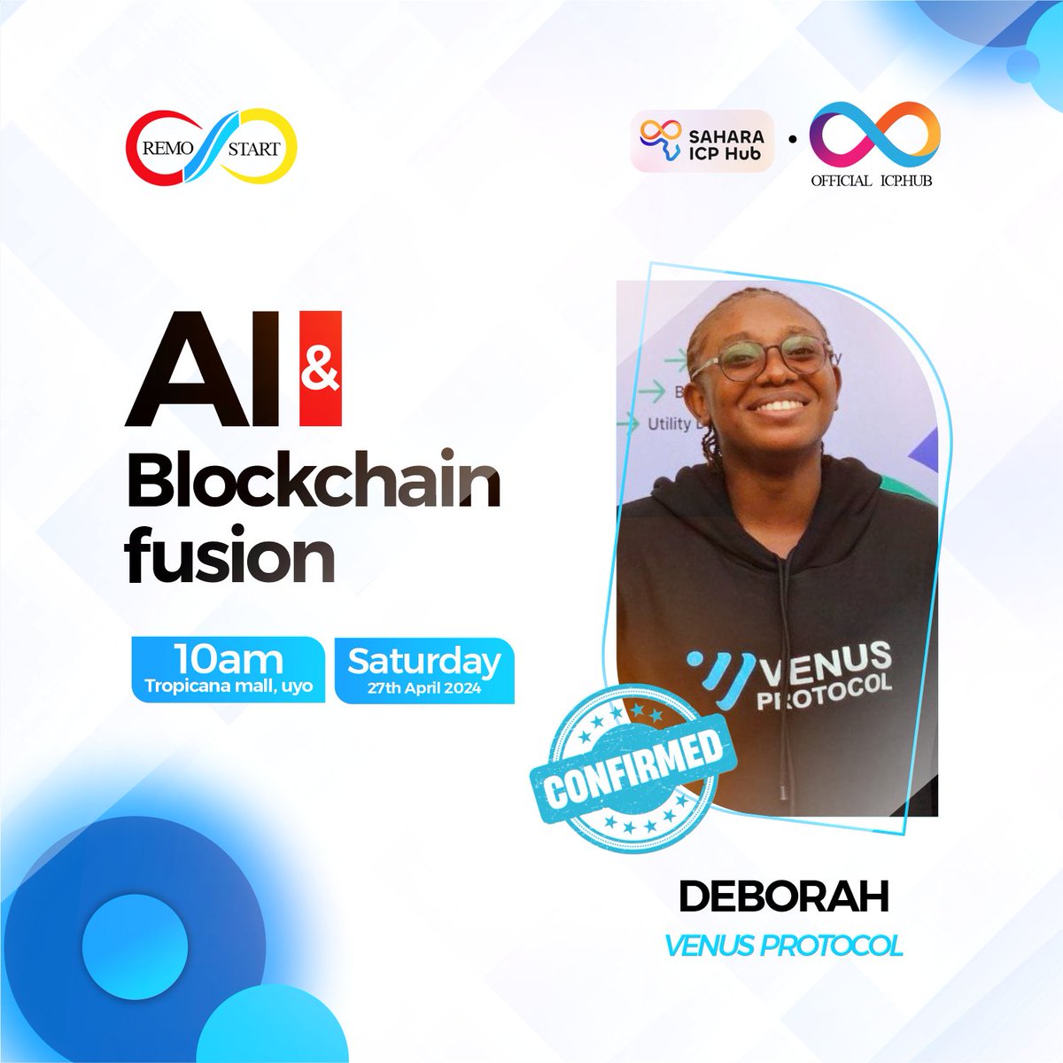 RemoStart's tweet photo. Meet more facilitator of the Code-craft AI and Blochain fusion, Uyo Nigeria! 
1/3 👇

#CodeCraftNigeria #ICPNigeria #AIandBlockchainNigeria #TechInnovationNG #NigeriaTechCommunity #ICPSubSaharanNG #BlockchainNigeria #NigeriaTechEvent #ICPAfrica #ICPRemostart #RemostartICP https://t.co/TJjTITewI0
