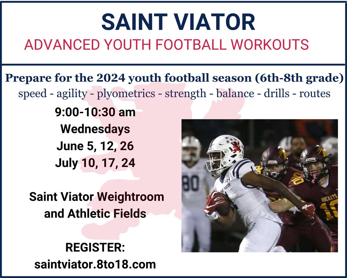 Youth Football Players - there is still plenty of time to register for advanced training this summer!
