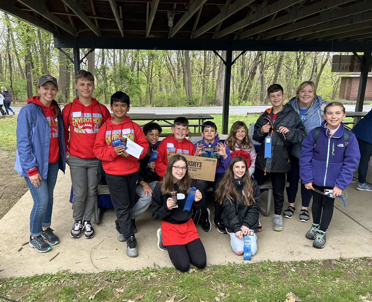 Our NS teams got into the 1st place category today at Envirothon! A special thanks to Mrs. Miller and Miss Frazier!!