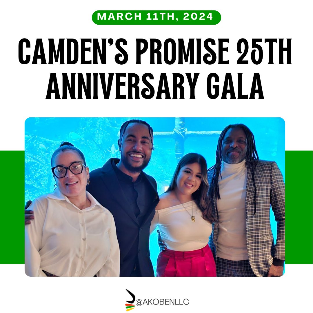 Thank you for your dedication to our partnership with Camden's Promise. Here is our evidence of participation at their event. Your efforts are truly valued.🤝📸 #Partnership #Gala #Anniversary