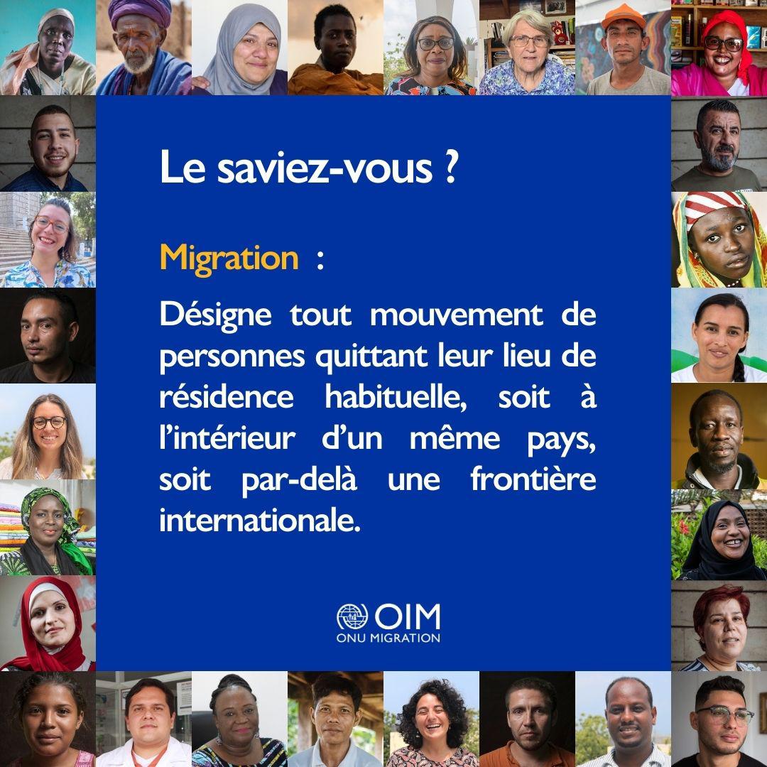#LeSaviezVous? Vous souhaitez acquérir des connaissances précieuses et pertinentes sur les termes clés de la #Migration ?   Consultez ce lien: bit.ly/4atCgfT