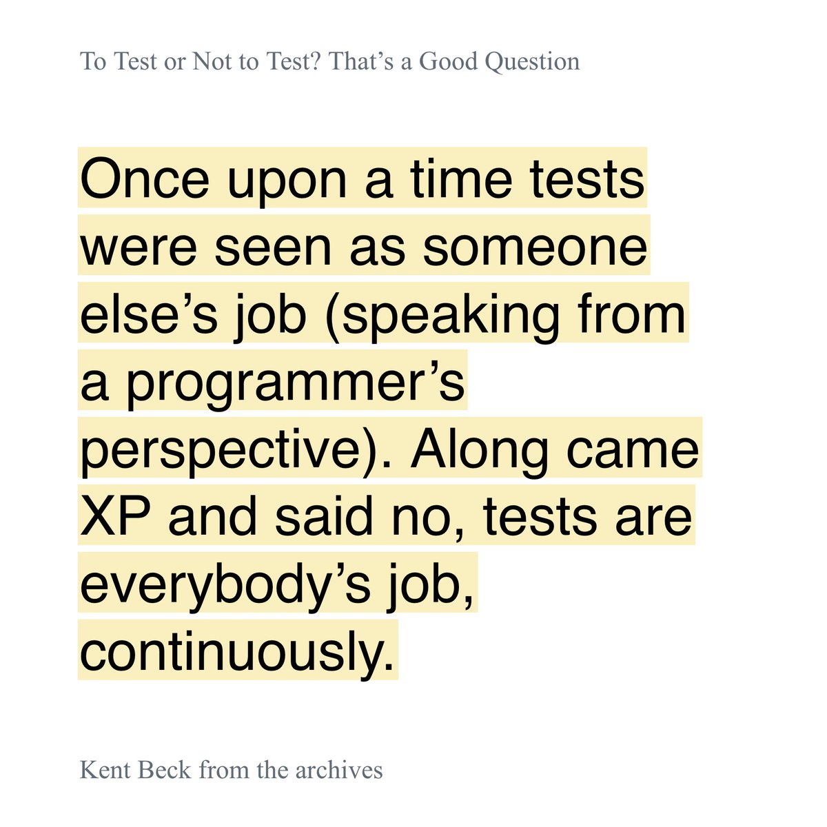 Once upon a time … :) :)