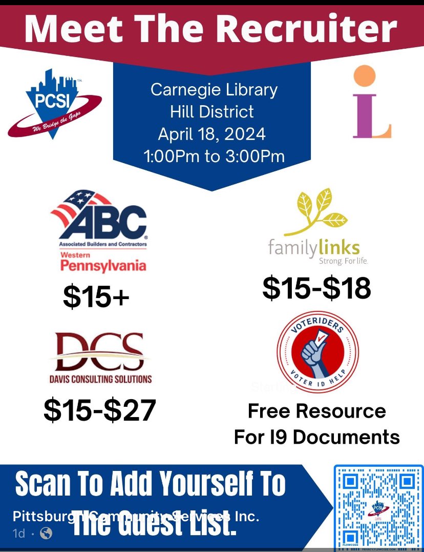 PCSI Workforce tweet media