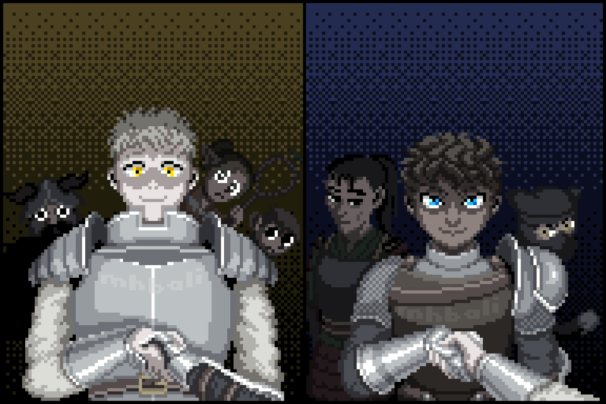 "Nice to meet you"

#ダンジョン飯 #dungeonmeshi #ドット絵 #pixelart