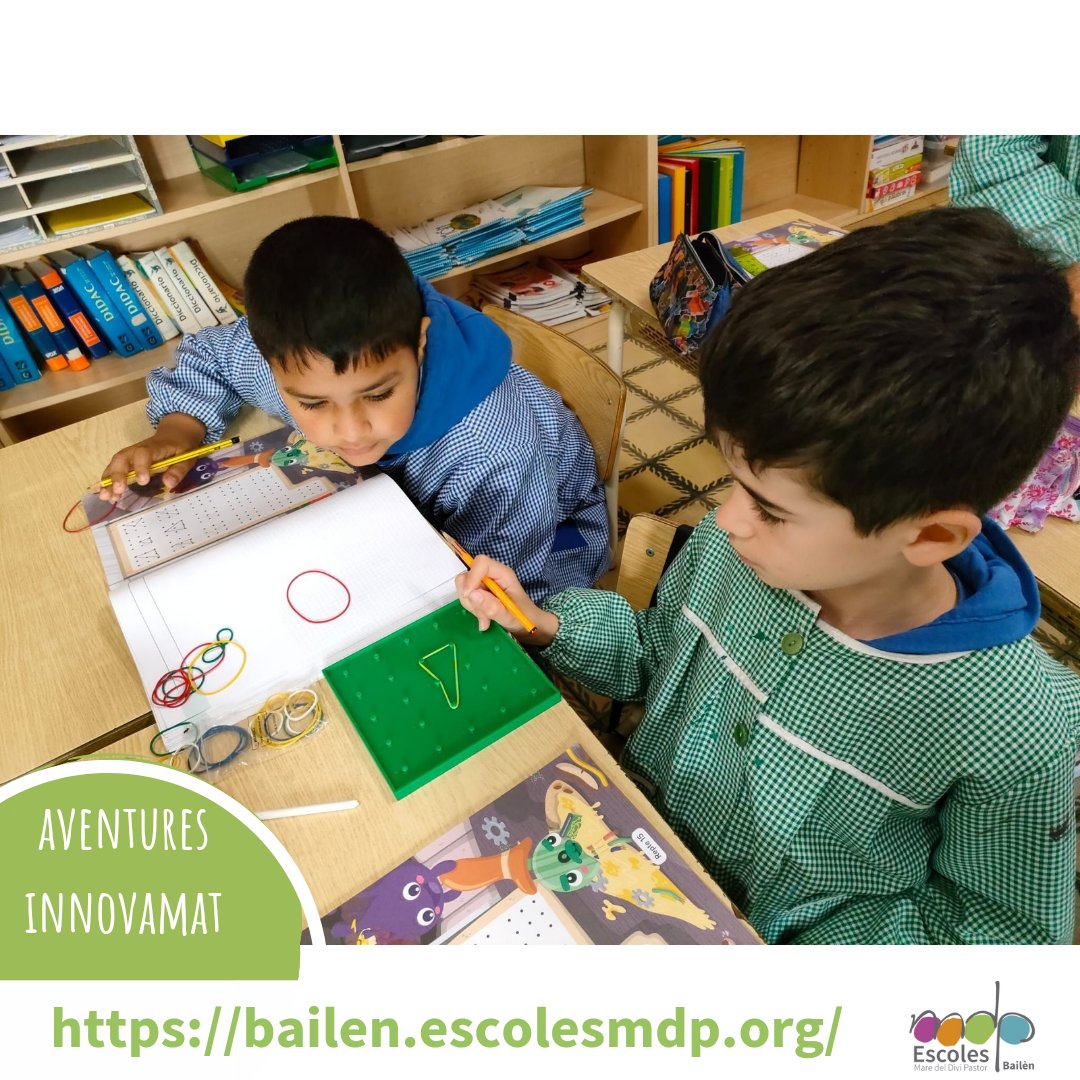 MDPBailen's tweet photo. Aquesta setmana amb les Aventures @innovamat_cat , a primària, resolen reptes geomètrics tot cercant triangles diferents amb l'ajuda del geoplà.

#mdpbailen 
#educacióprimària 
#innovamat 
#matesdivertides https://t.co/SREGLCydiy