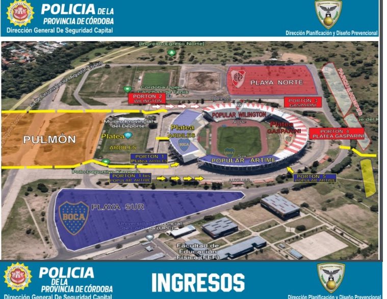 mmmagnone6's tweet photo. @somosboca770
Planos de distribución para el publico el domingo en el Kempes.
#Boca popular Artime y platea Ardiles.
Las entradas serán electronicas, con QR, y se deberán adquirir en la página deportick. Aún no se estableció dia de venta. https://t.co/E1zYQVHqcb