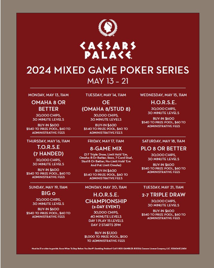 Caesars Palace Poker Room All You Need to Know BEFORE You Go (2024)☝️