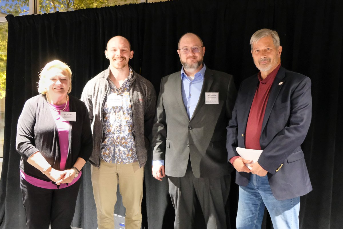 We were so proud to support this year's Lobo Hackathon! Teams collaborated on developing their ideas that addressed a problem, utilized a technology, or created something entirely new. Nusenda's Kevin Murphy spoke to participants and Jeff Benefiel was one of this year's judges!