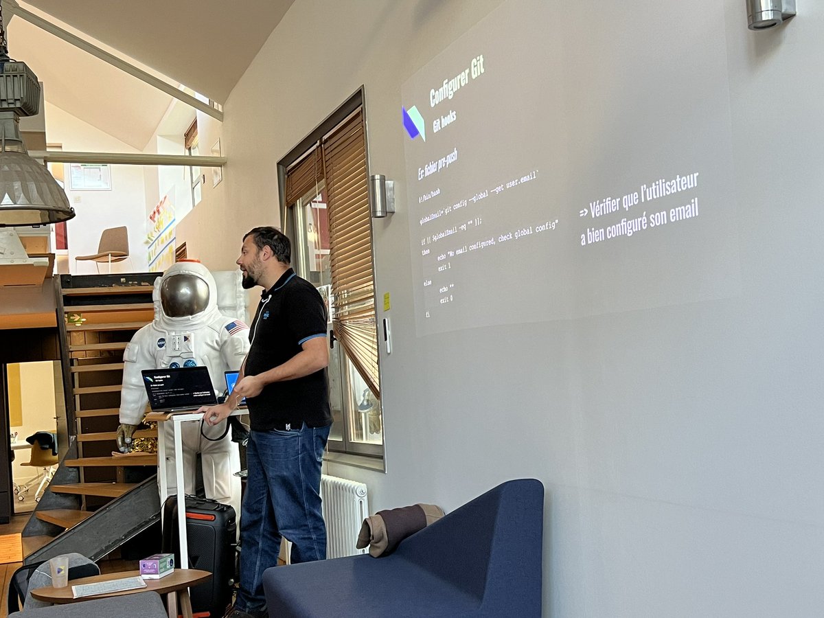 Guillaume Diallo (@guitoof) on Twitter photo Back to basics pour revenir sur les bonnes astuces et pratiques pour faire de vous les devs des git masters grâce à <a href="/YannHuriez/">yann huriez</a> <a href="/FlutterNantes/">Flutter Nantes</a>
🔀🔃🔂↩️↪️🤯 Back to basics pour revenir sur les bonnes astuces et pratiques pour faire de vous les devs des git masters grâce à <a href="/YannHuriez/">yann huriez</a> <a href="/FlutterNantes/">Flutter Nantes</a>
🔀🔃🔂↩️↪️🤯