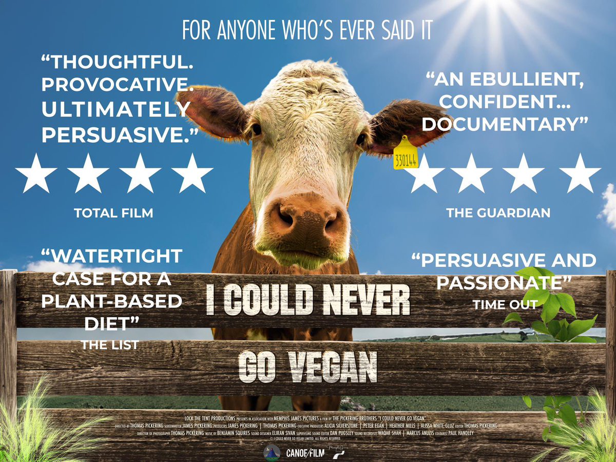 🌱 “I could never go vegan.” Five words spoken by so many, but why? We’re delighted to be hosting a Green Screen panel tour of Thomas Pickering’s film that wrestles with this very question at Picturehouses nationwide, starting this Saturday at @dukesatkomedia!