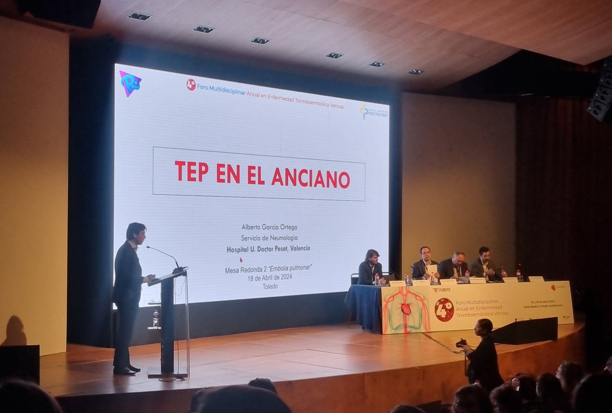 sereny85's tweet photo. Excelente ponencia del Dr. @AlbertoGaOrtega sobre la EP en el anciano en el #4ForoETV @sh https://t.co/JrZGlh0B9t