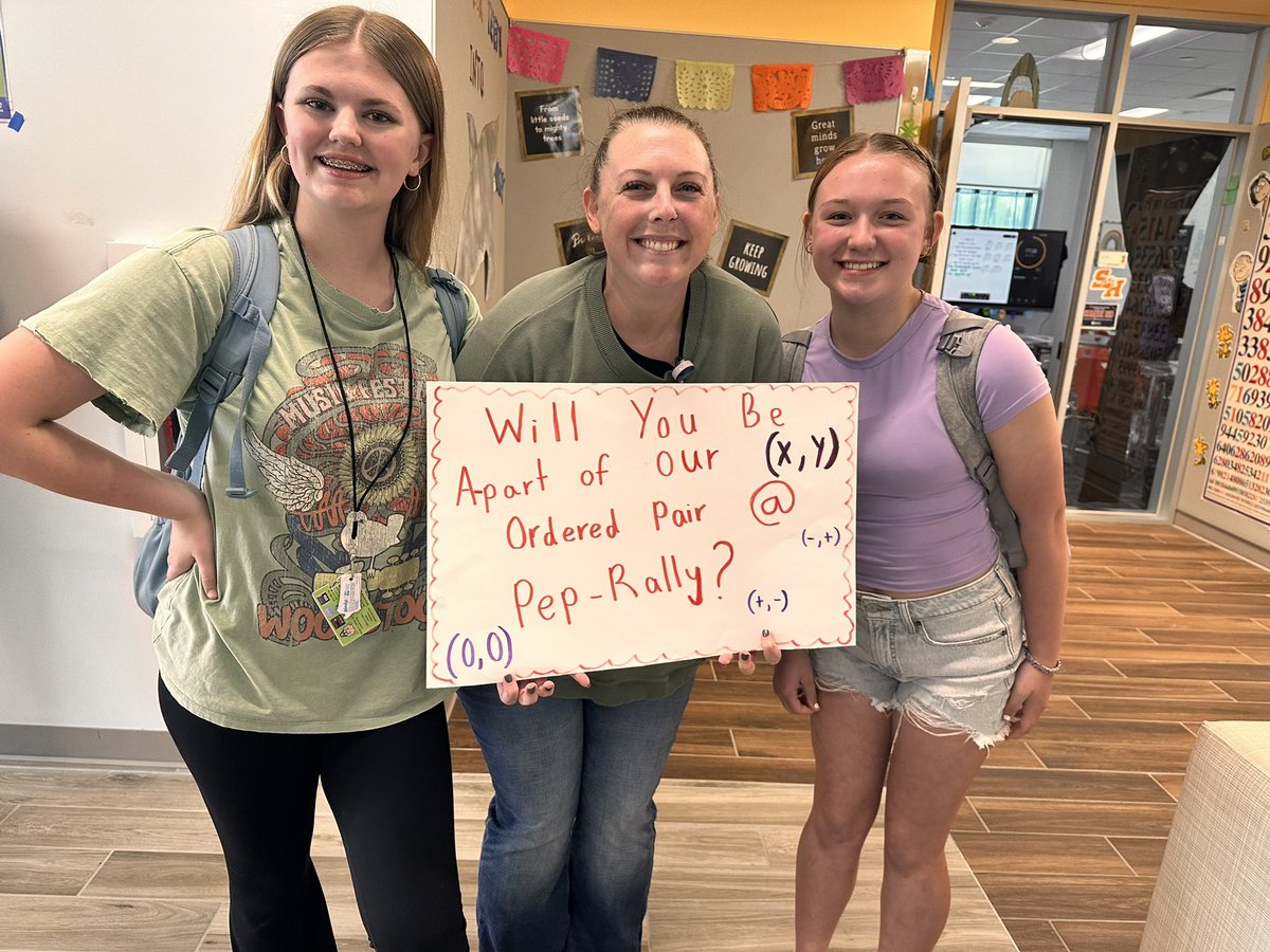 It’s a pep rally posal! Little nervous to dance, but such a cute way to ask!!! Love how creative my kids are!! #mathrocks #kmscougarpride