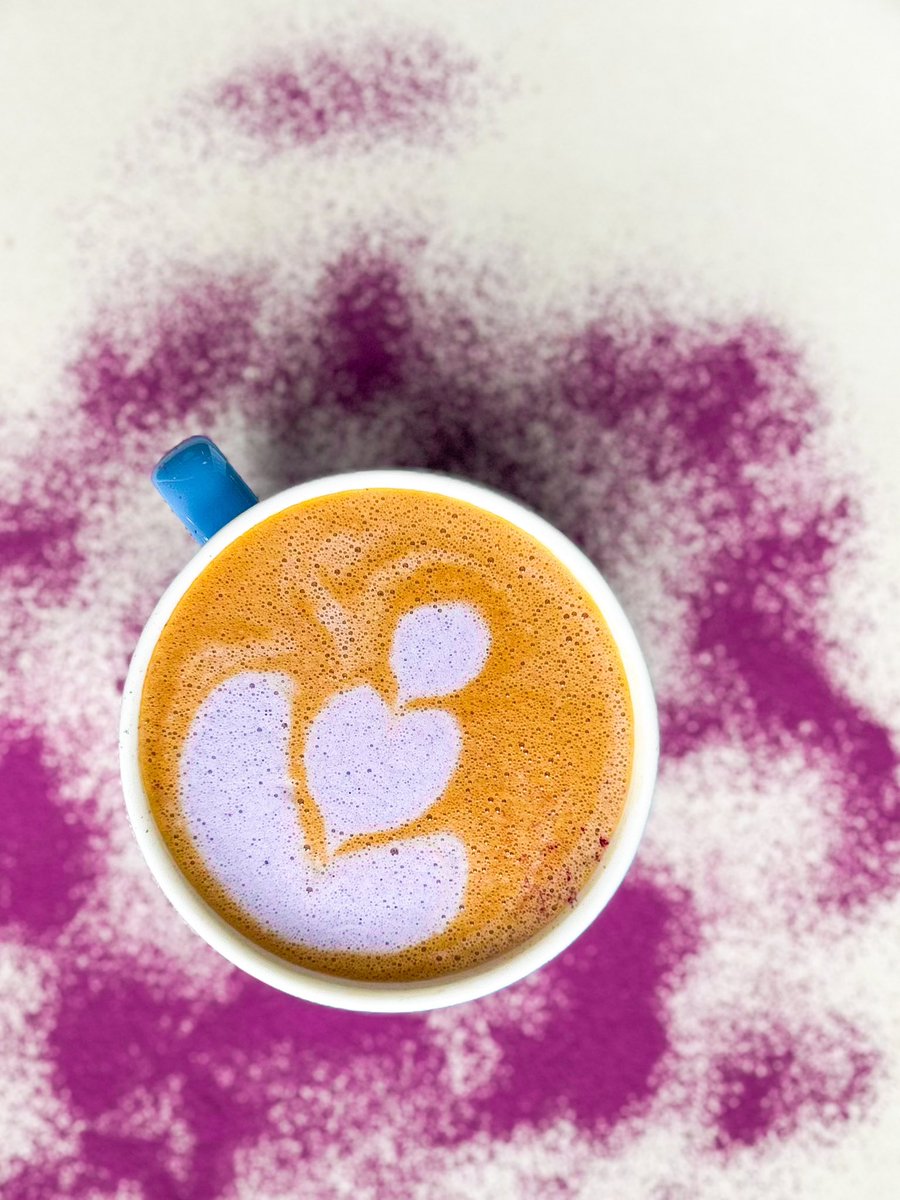 How about an ube latte to warm you up? 🥹💜 ICYMI, our ube latte is our newest taproom treat! It’s a little bit nutty, a little bit vanilla-y, a whole lot of delicious, and most importantly… pretty & purple! Get away from the dreary weather and hide away in the taproom with us!