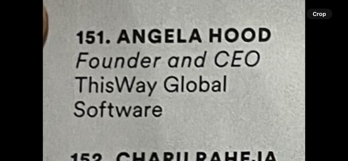 angelahood90's tweet photo. @Inc Magazine recognized me and @ThisWayGlobal for our unbiased #AI #innovations Humbled and proud to be included on this list! Who knew I’d be on a list with @ParisHilton and @scarlettjohanns. https://t.co/Op2Ny90MVm